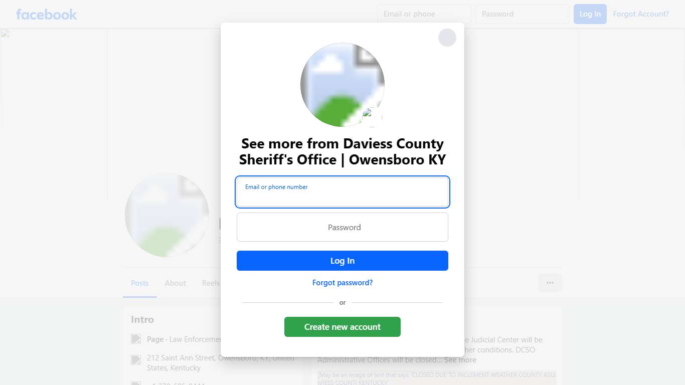 Daviess County Sheriff's Office Owensboro KY Facebook